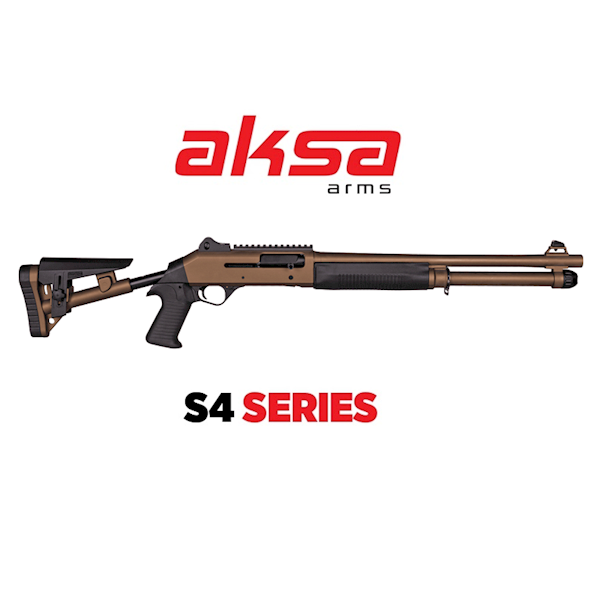 Strzelba samopowt. AKSA S4 FX-05 Tactical Bronze