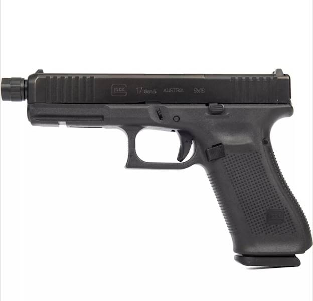 Pistolet GLOCK 17 Gen.5 MOS FS 9mm PARA 13,5x1L