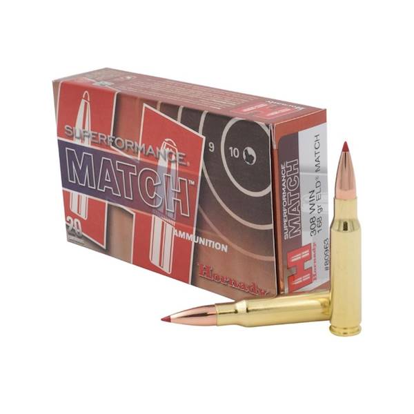 Amunicja HORNADY kal. .308 Win ELD-Match SPF