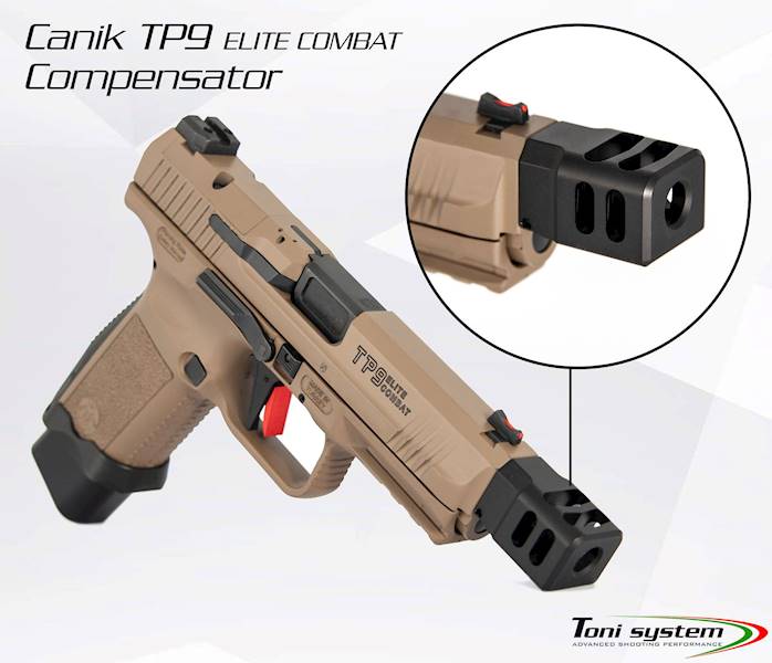 Kompensator MINOR do pistoletów CANIK TP9 Combat E