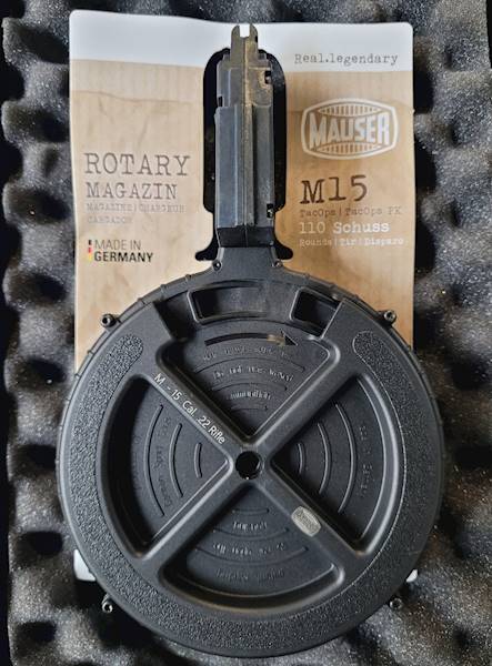 Karabinek Mauser M15 TacOps kal. .22LR -zestaw