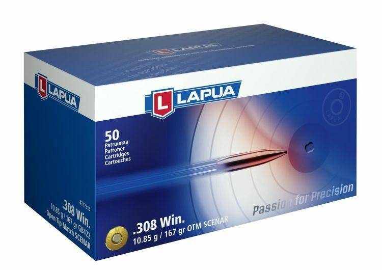 Amunicja Lapua .308Win OTM Scenar L 11,3g/175gr