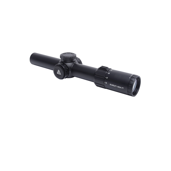 Luneta biegowa Scarlet 1-8x24 FT SFP z montażem