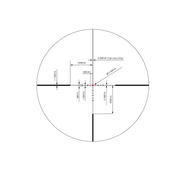 Luneta biegowa Scarlet 1-8x24 FT SFP z montażem
