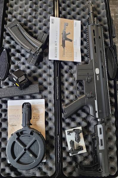 Karabinek Mauser M15 TacOps kal. .22LR -zestaw
