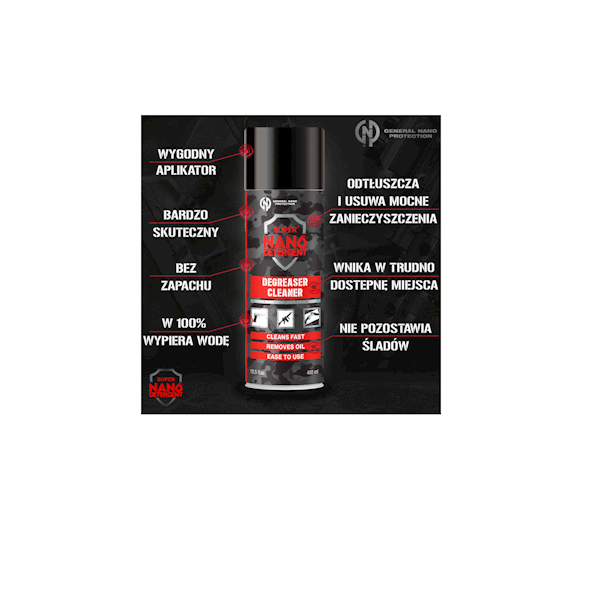 Odtłuszczacz  zmywacz do broni GNP Degreaser 200ml