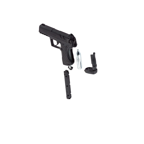 Wiatrówka pistolet Gamo C-15 Blowback Dual Fuel