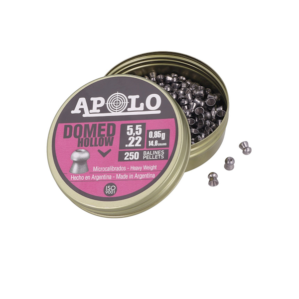 Śrut Apolo Domed Hollow 5.5mm 250szt.