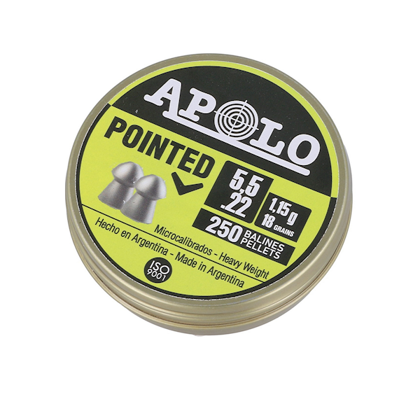 Śrut Apolo Pointed 5.5mm 250szt.