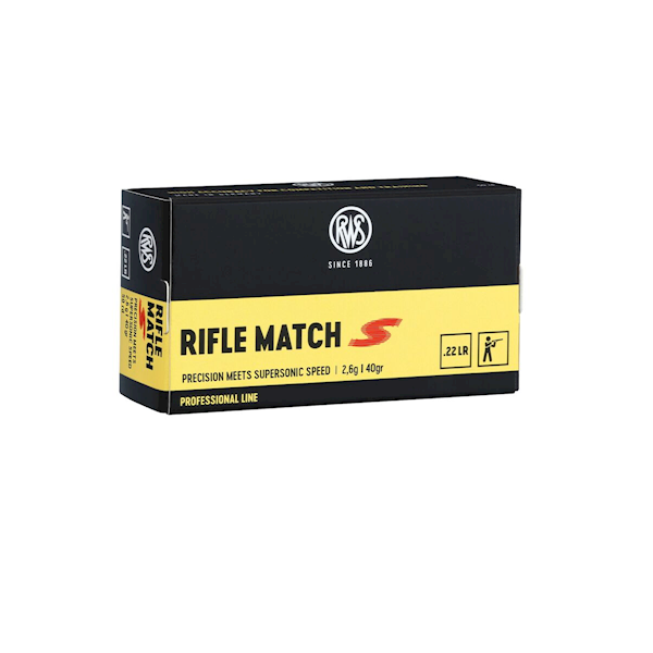 Amunicja RWS kal. .22LR LFB Rifle Match S 2,6g