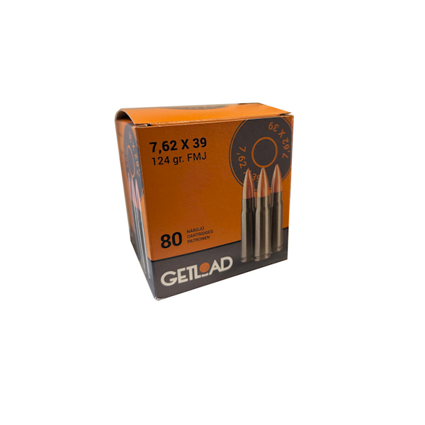 Amunicja GETLOAD 7,62x39mm 123gr FMJ