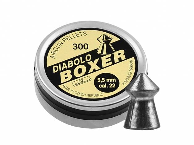 Śrut diabolo Kovohute Boxer 5,5 mm 300 szt.