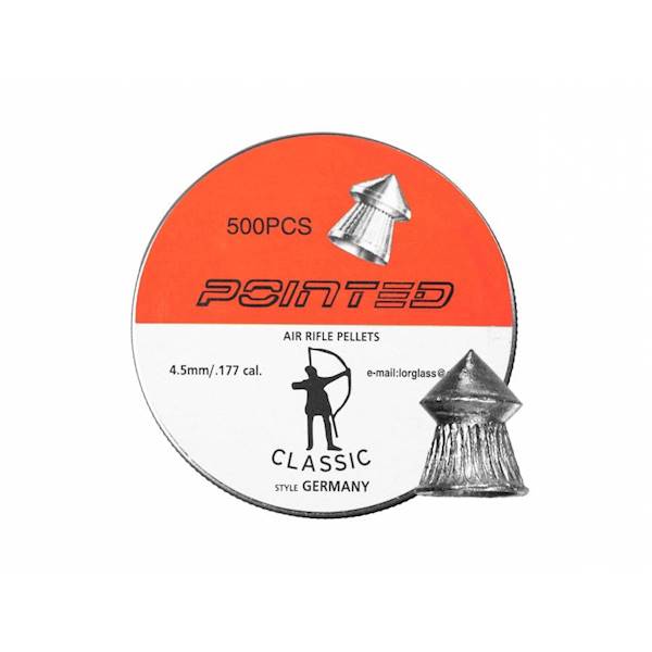 Śrut diabolo Classic Pointed Boxer 4,5 mm 500 szt.