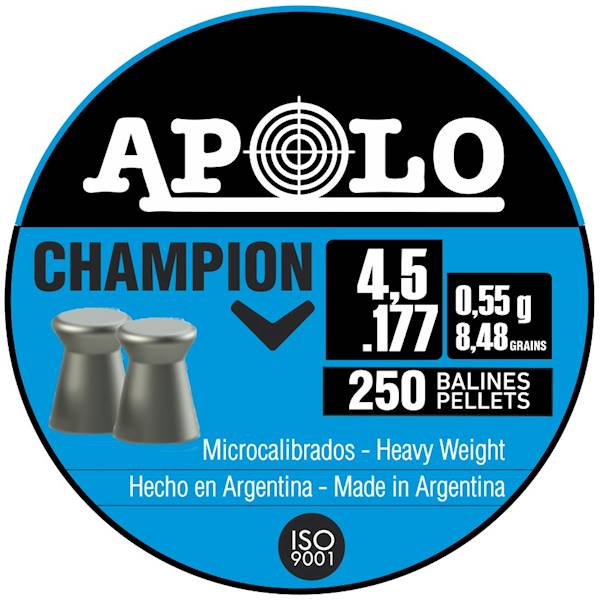 Śrut Apolo Champion 4.5mm 250szt.
