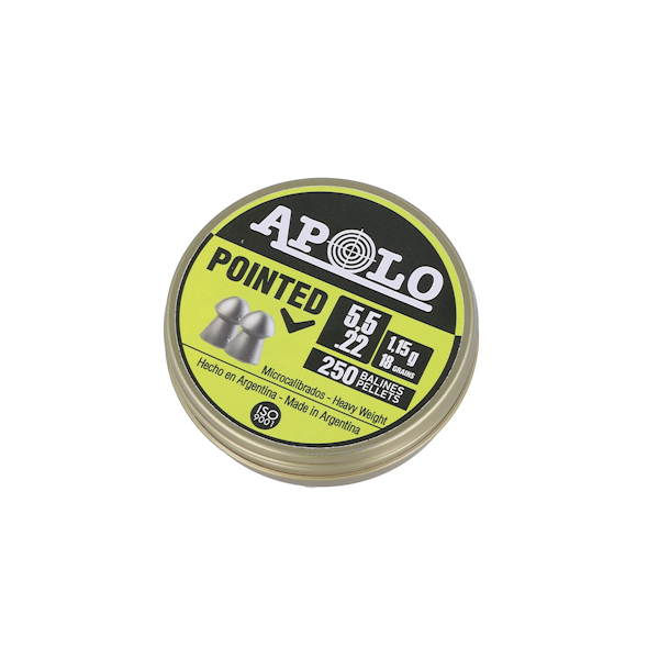 Śrut Apolo Pointed 5.52 mm, 250 szt. 1.15g/18.0gr