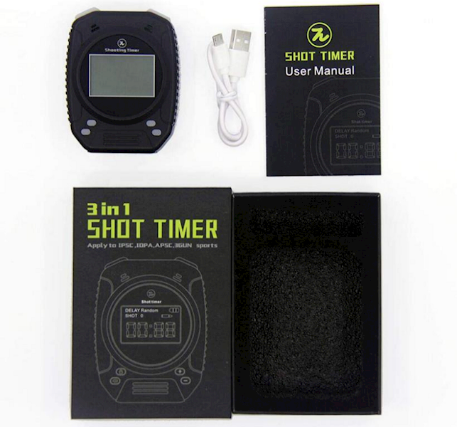 Timer strzelecki Special Pie M1A2-W+ z klipsem BLK