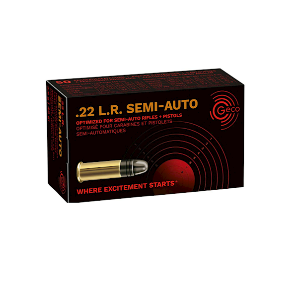 Amunicja GECO kal. .22LR LFB SEMI-AUTO