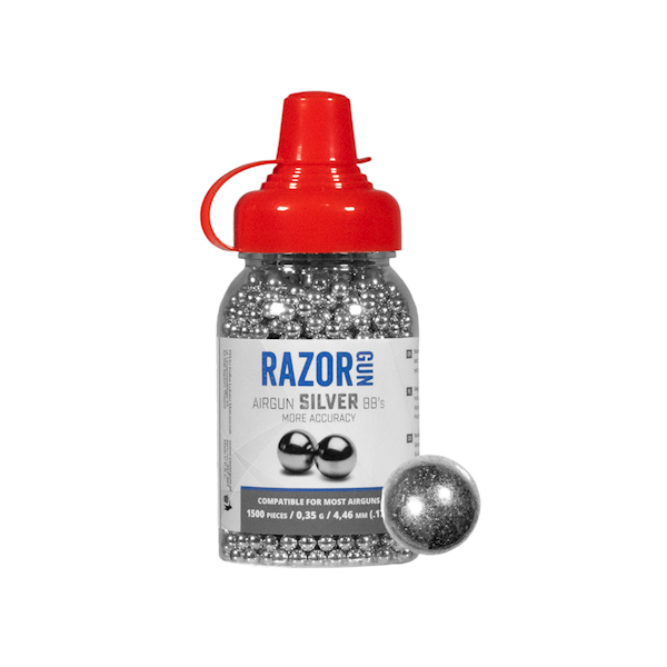 Śrut BBs RazorGun Silver 4,46mm 1500szt.