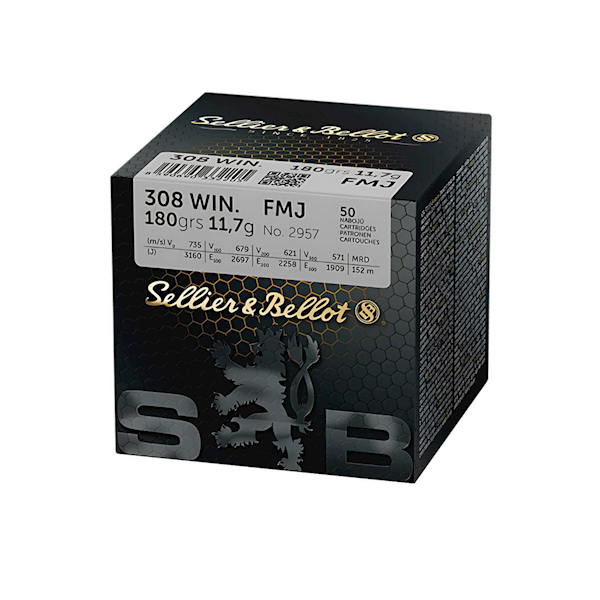Amunicja S&B .308 Win. FMJ 11,7g