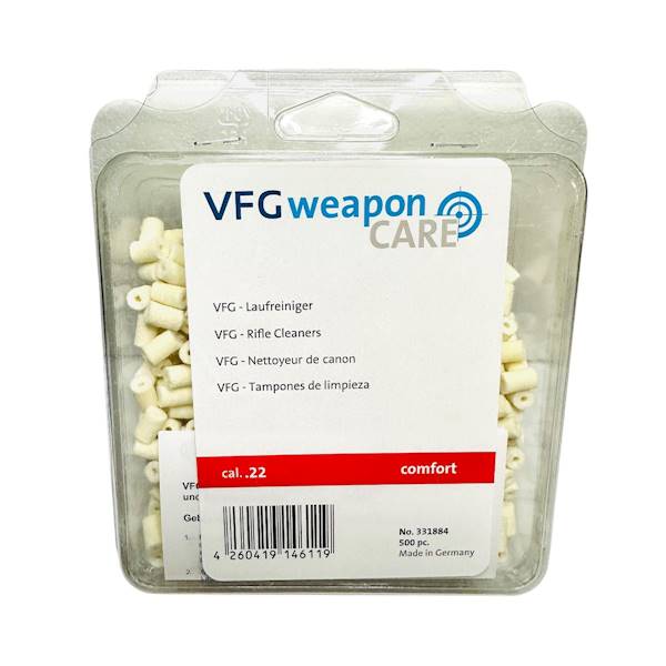 Przecieraki filcowe VFG Comfort 500 szt kal .22