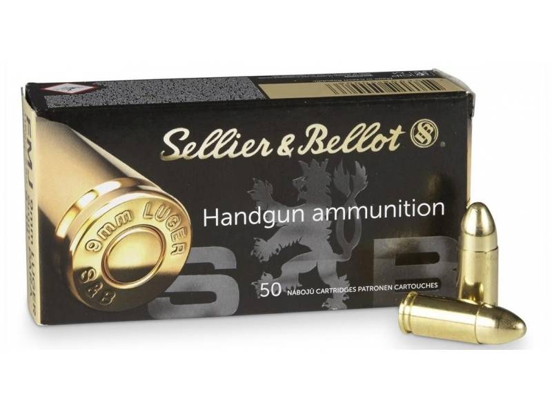 Amunicja S&B 9mm Luger FMJ 8,0g