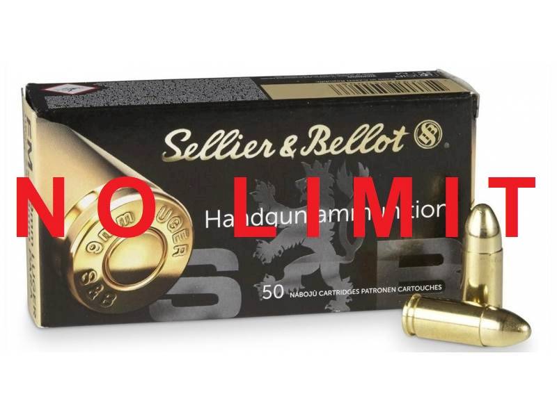 Amunicja S&B 9mm Luger FMJ 8,0g