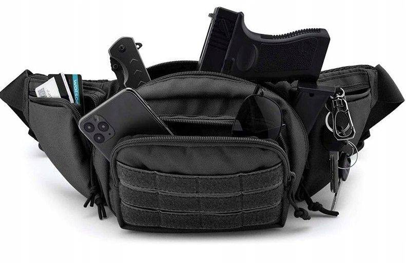 Saszetka nerka pokrowiec na pas na broń molle czar