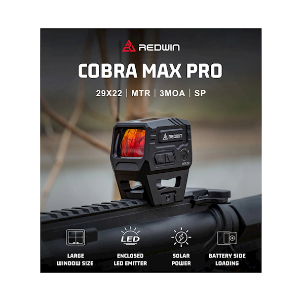 Kolimator zamknięty Redwin COBRA MAX PRO