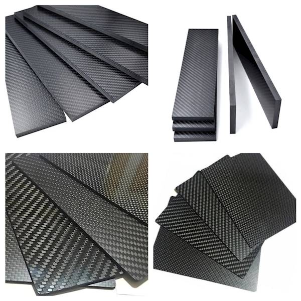 Carbon firber T300 2mm 300x200mm  płyta z włókna w