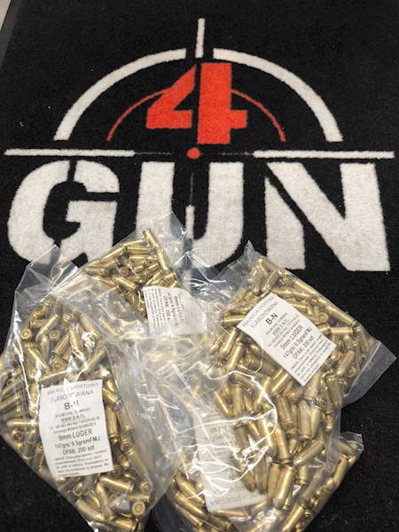 Amunicja elaborowana 9mm Luger FMJ 147gr/9,6g B-N
