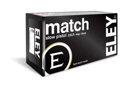 Amunicja Eley MATCH Pistol .22LR