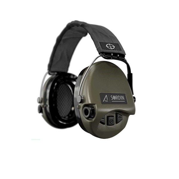 Słuchawki aktywne Ace Sordin szara materiałowa