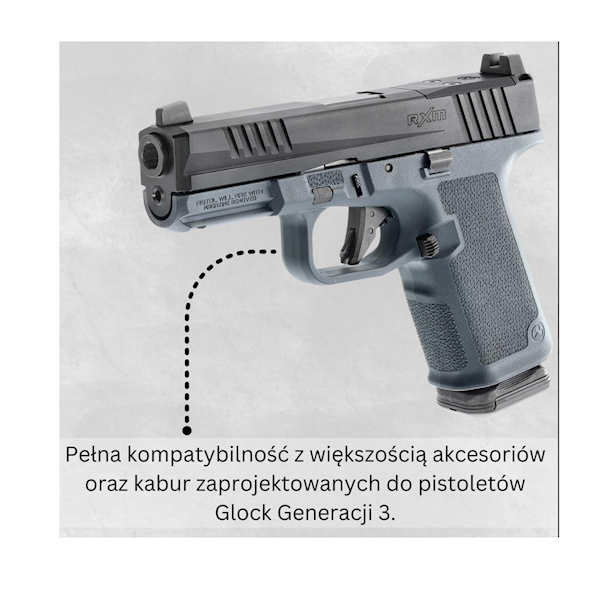 Pistolet Ruger RXM 4" OR OD Green kal. 9x19