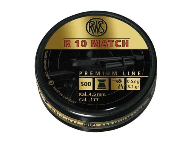 Śrut RWS R10 Match 4,50mm 0,53g 500szt.
