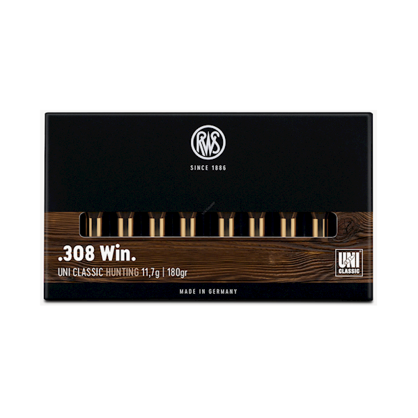 Amunicja RWS .308 Win. UNI CLASSIC 11,7g 180gr
