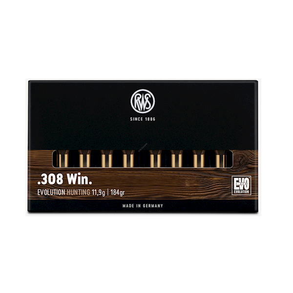 Amunicja RWS .308 Win. EVOLUTION 11,9g 184gr
