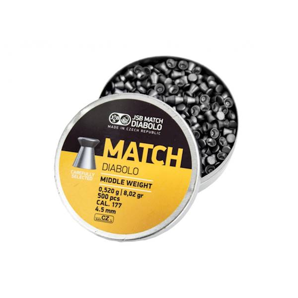 Śrut Diablo JSB Match Middle 4,49 500szt