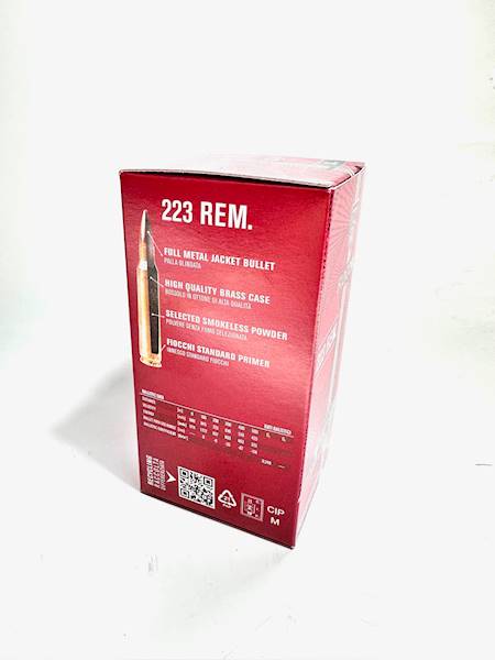 Amunicja FIOCCHI .223Rem FMJ 3,6g 55gr op.50szt