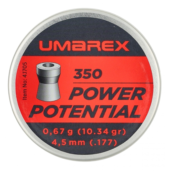 Śrut Umarex Power Potential 4,5 mm 350 szt.