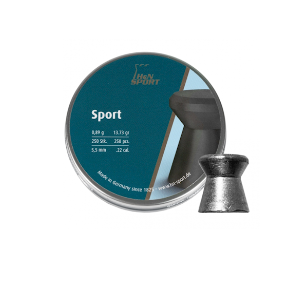 Śrut diabolo H&N Sport Glatt 5,5mm 250szt.