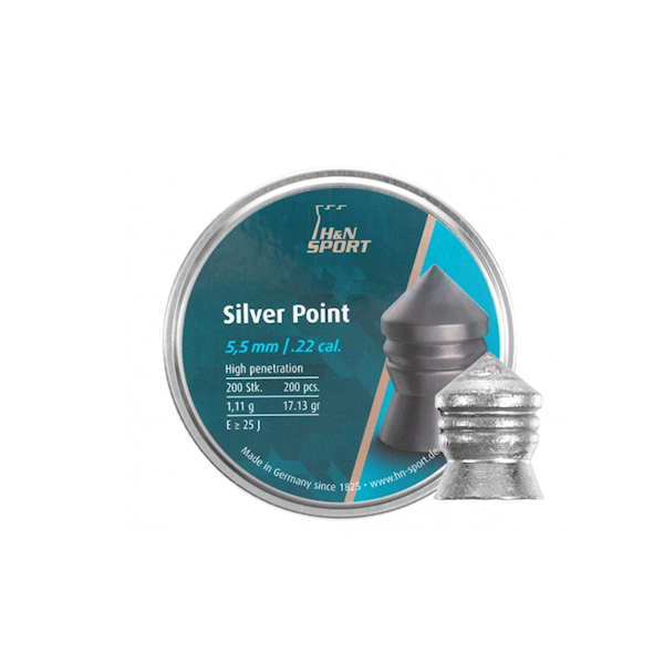 Śrut diabolo H&N Silver Point 5,5mm 200szt.