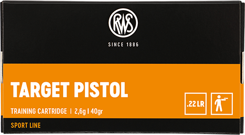 Amunicja RWS kal. .22LR Target Pistol 2,56g/40gr