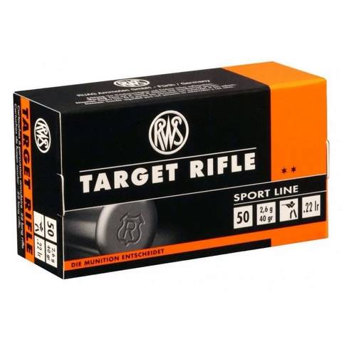 Amunicja RWS kal. 22LR LFB Target Rifle 2,56g/40gr