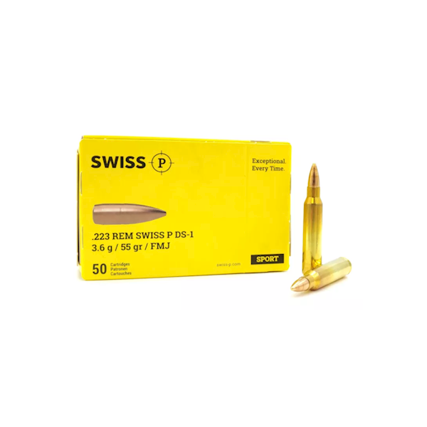 Amunicja SWISS P DS-1 kal. .223Rem.