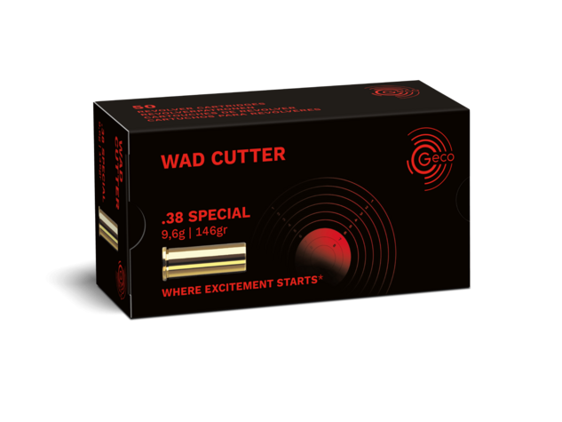 Amunicja GECO kal. .38 Special WC 9,6g 146gr 