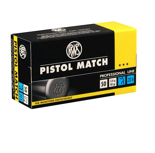 Amunicja RWS kal. .22LR LFB Pistol Match
