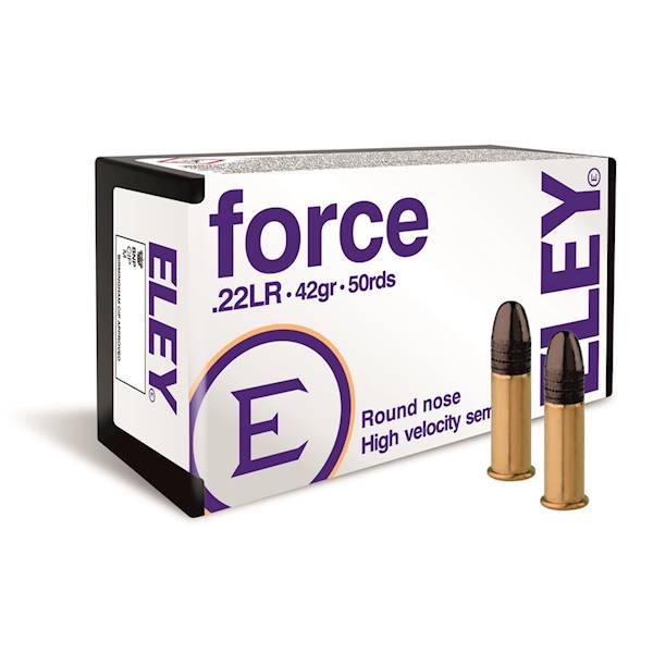 Amunicja ELEY Force HV .22LR 42gr op=50szt