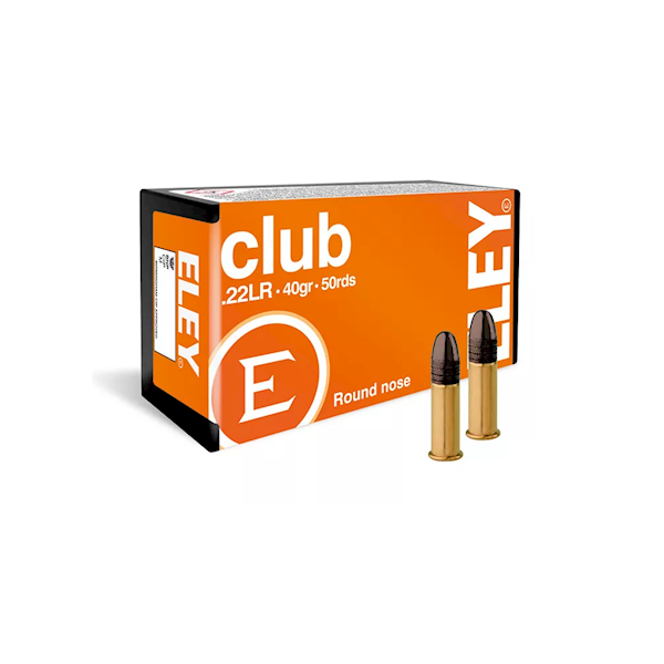 Amunicja ELEY CLUB .22LR 2,59g 40gr