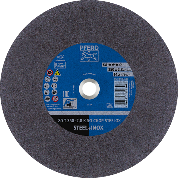 TARCZA 350 X 2,8 32,0 SG STEELOX PFERD