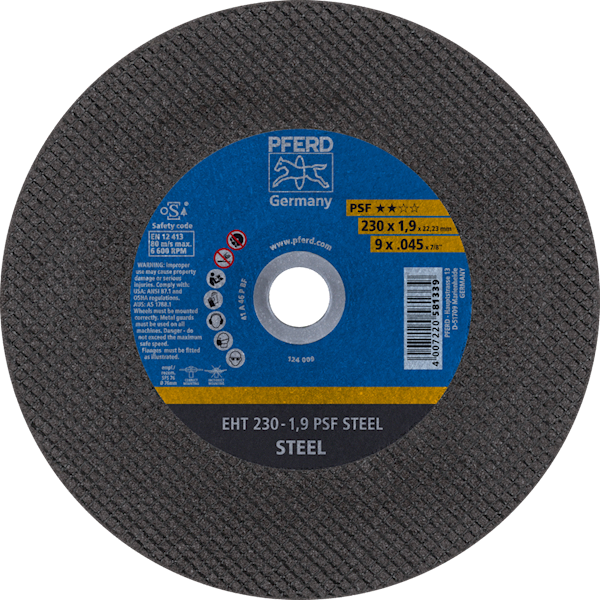 TARCZA 230 X 1,9 PSF STEEL PFERD